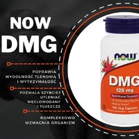 DMG, czyli di-metylo-glicyna, zwana również kwasem pangamowym lub witaminą B15 to znakomity suplement dla każdej osoby, a szczególnie sportowca, który pragnie poprawić swoją wydolność tlenową oraz wytrzymałość. 
Pozwala także szybciej utleniać węglowodany i tłuszcze oraz wspierać odporność. 
DMG NOW może być zatem stosowana:
✅ przez ludzi w różnym wieku,
✅ w celu kompleksowego wzmocnienia organizmu.

 Dostępny na E-FROMA.PL: https://www.e-forma.pl/witaminy-i-mineraly/348-now-foods-dmg.html?fast_search=fs

#DMGNOW #DMG #NOW #dimetyloglicyna #wzmocnienieorganizmu #sklepeforma #eforma